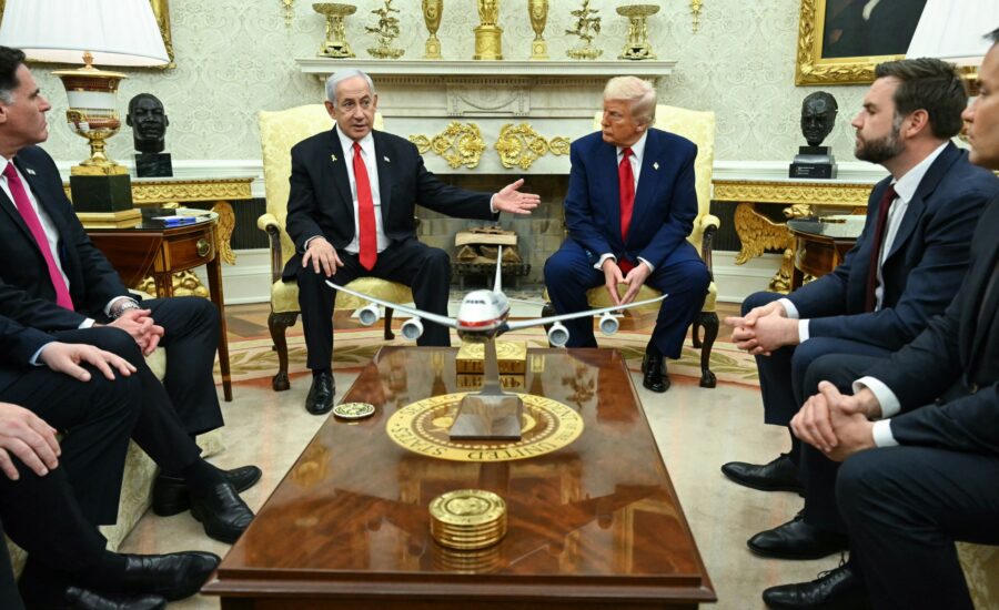 Trump: Palestinians could live in redeveloped Gaza ‘freedom zone’