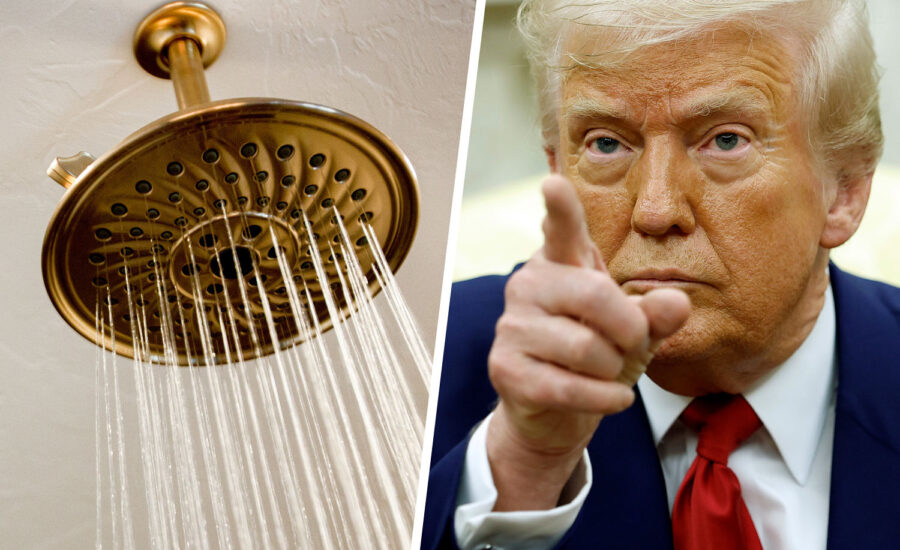 Trump’s obsession with shower heads suggests he’s living in the past