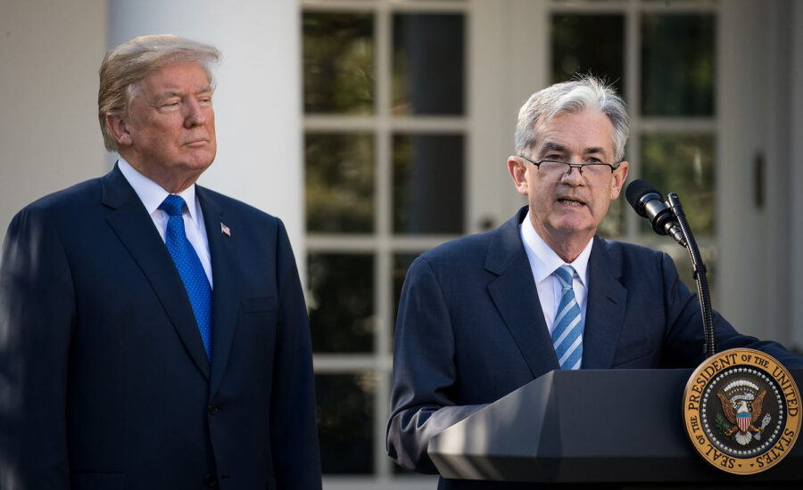 Trump pretends he never suggested potentially firing the Fed’s Jerome Powell