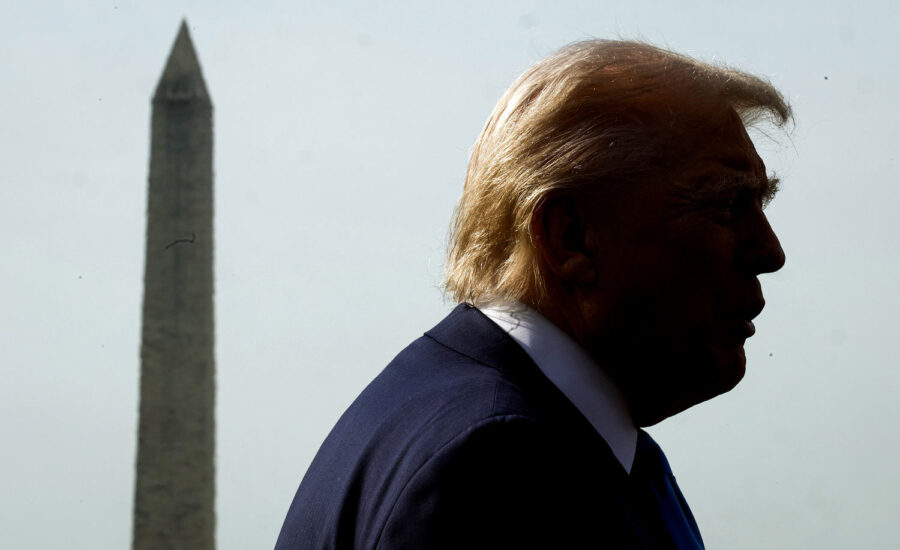 Trump won’t rule out seeking a third term — and his company is looking to profit