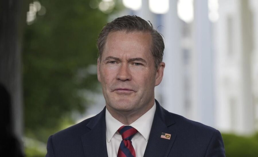 The Latest: Trump national security adviser Mike Waltz is out in first major shakeup