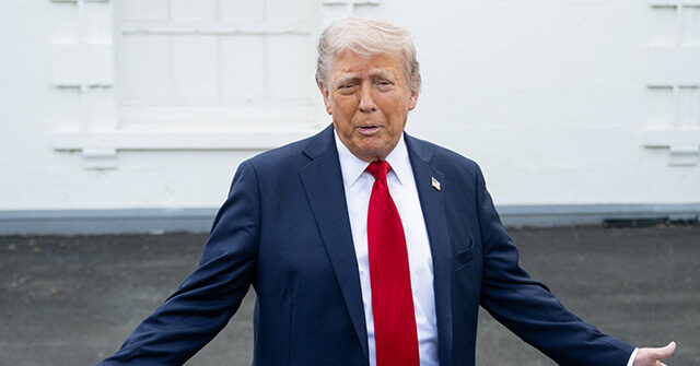 Trump on Self-Deportations: ‘Maybe Someday, with Little Work, They Can Come Back In’