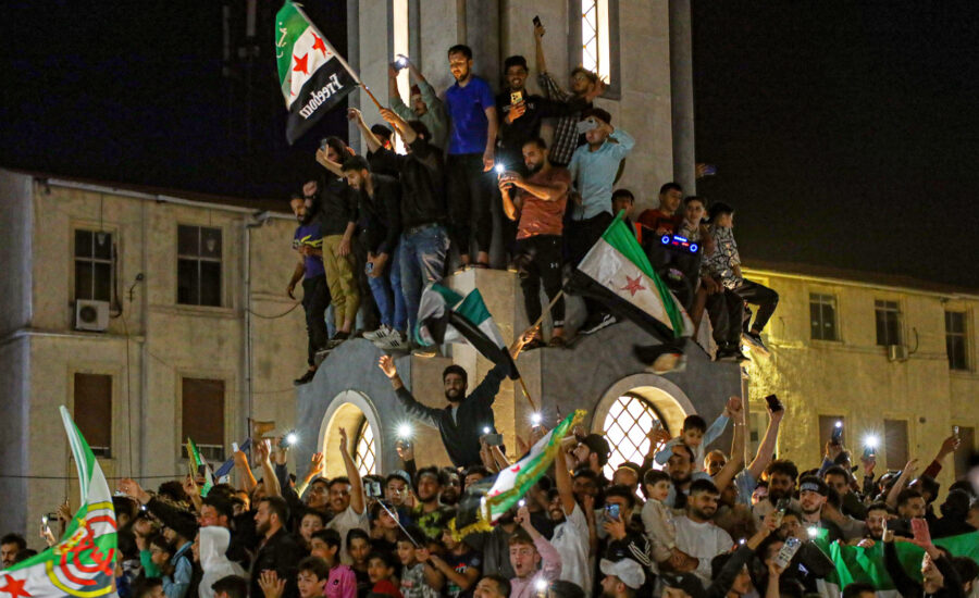 Syrians celebrate US president’s decision to remove sanction