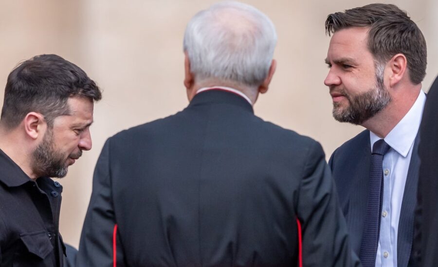 Zelenskyy Meets U.S., EU Leaders In Rome Ahead Of Trump-Putin Call
