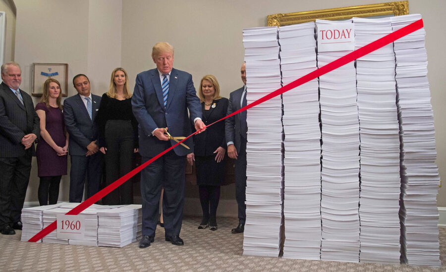 Trump isn’t cutting red tape. He’s creating more of it for average Americans.