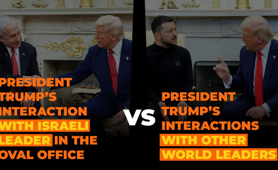 Trump’s treatment of Netanyahu vs other heads of state