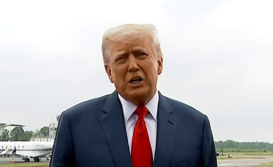Trump on ICE raid protests: ‘They spit, we hit’