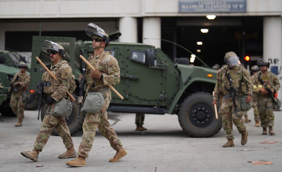 Trump-deployed National Guard arrives in LA to crush immigration protests