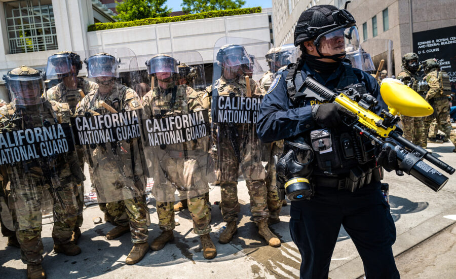 Trump’s decision to unilaterally deploy the National Guard comes with an ironic twist