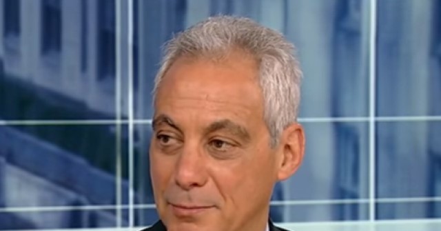Rahm Emanuel: ‘Have to Admire’ Trump Proving He Means What He Says, China, Russia, North Korea Are Deterred by That