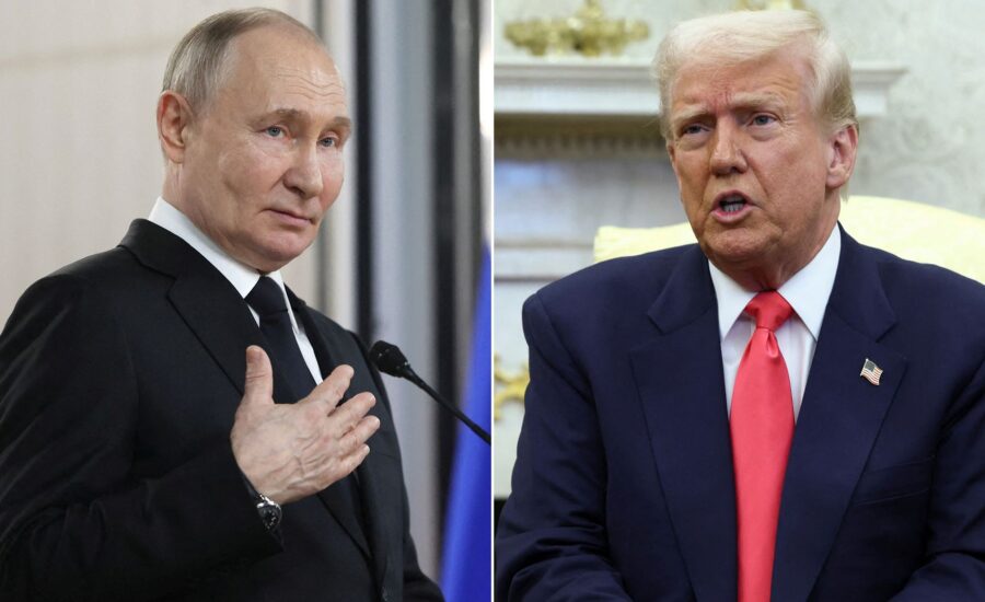 Putin tells Trump he will not back down from goals in Ukraine, Kremlin says