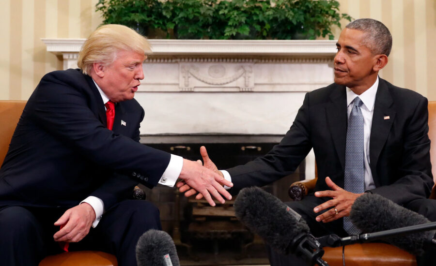 Trump just can’t quit Obama. And it’s getting worse.