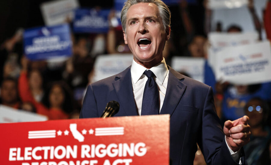 California governor announces redistricting in response to Texas gerrymandering effort