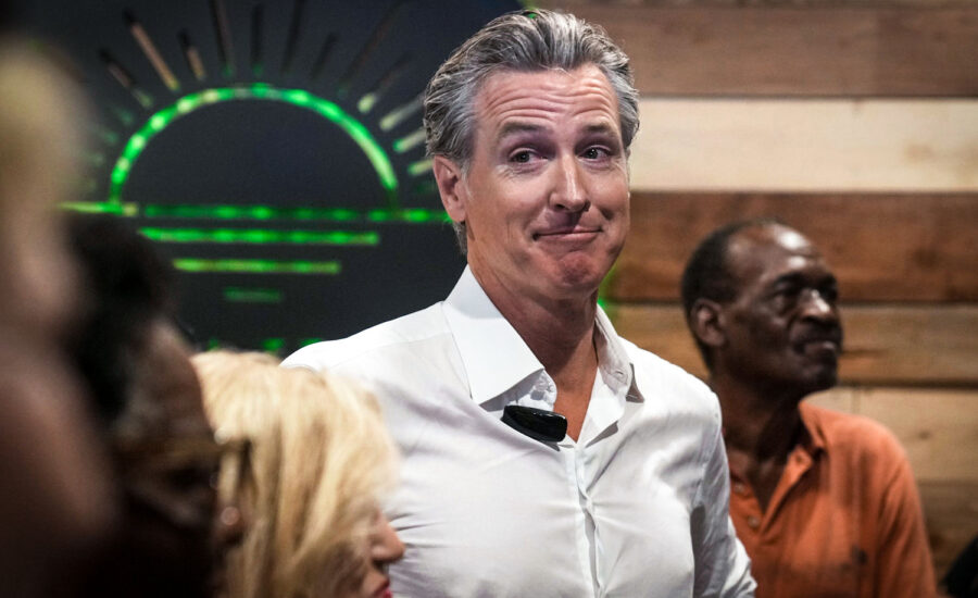 Gavin Newsom unlocks an absurdist new strategy to troll Trump