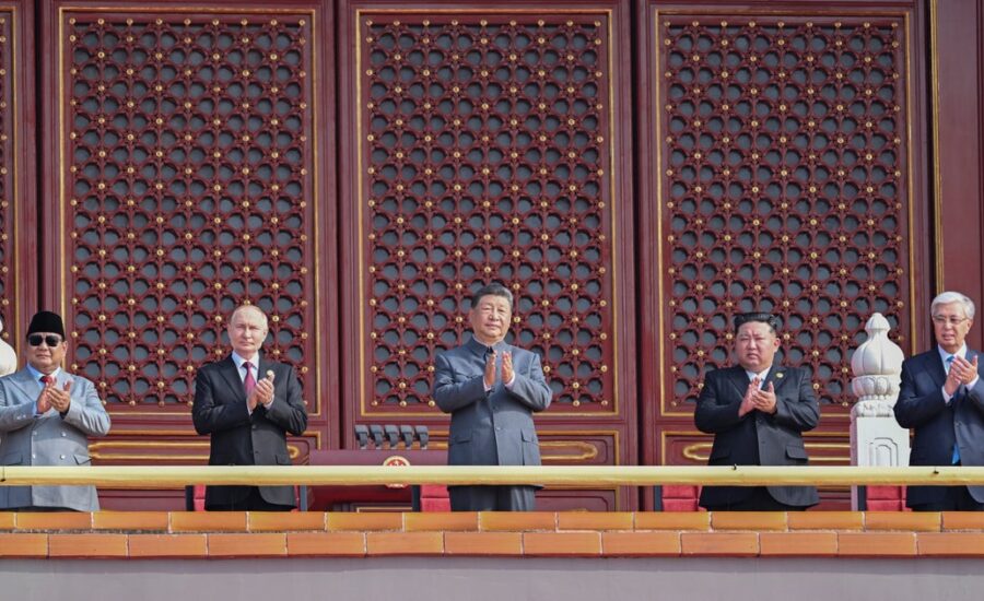 Xi Boasts Of ‘Unstoppable’ China At Military Parade With Putin And Kim