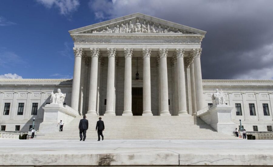 Trump says US would be on ‘brink of economic catastrophe’ unless justices rule his tariffs are legal