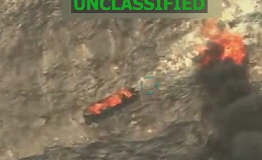 Trump says US struck another ‘drug smuggling vessel’, killing three