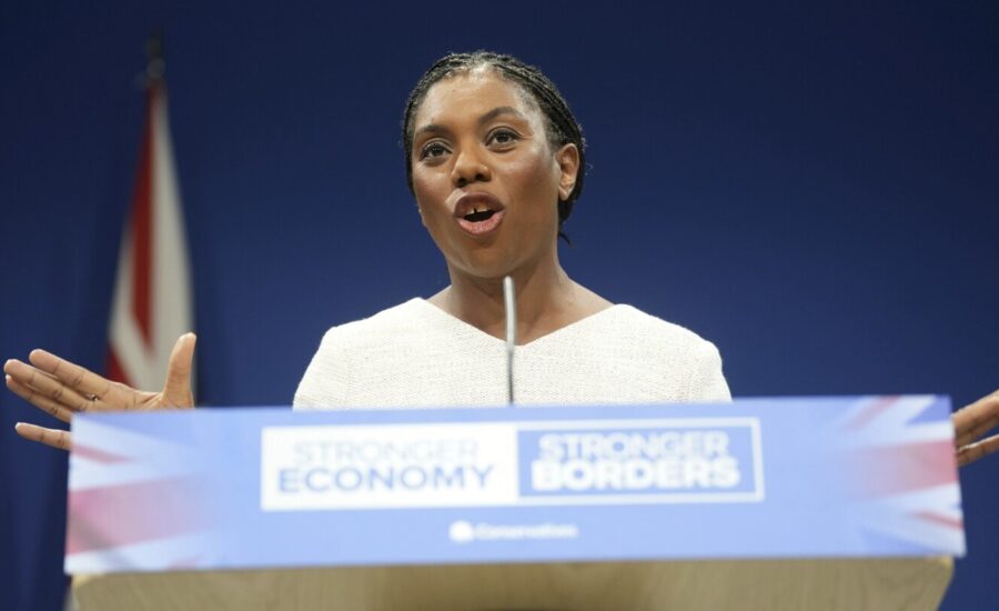 Britain’s once-mighty Conservative Party battling to avoid extinction…