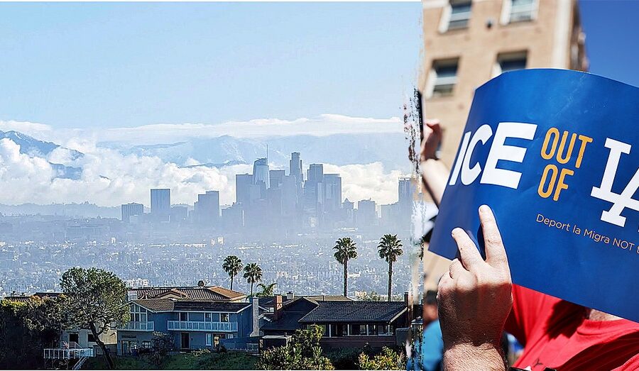 Los Angeles County declares local state of emergency over ICE raid surge