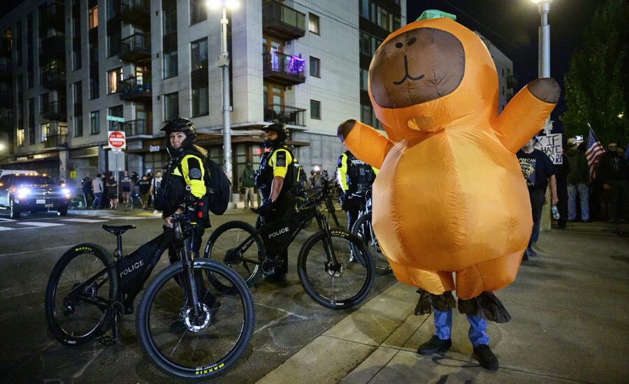 What anti-Trump protests can learn from Portland’s tactics