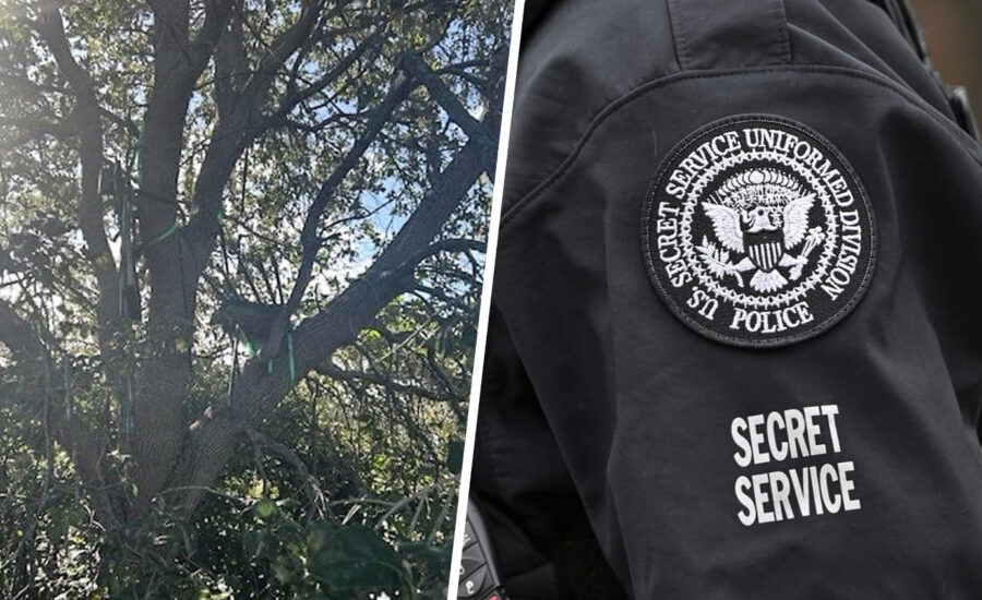 Secret Service discovered hunting stand with direct view of Air Force One at Florida airport