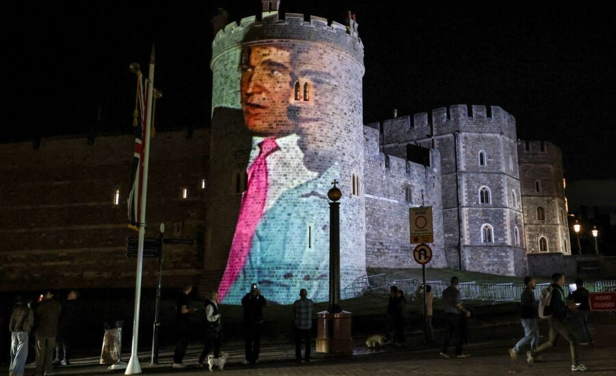 No charges over images of Trump and Epstein projected on to Windsor Castle during president’s visit