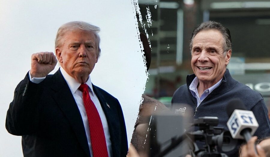Trump backs Cuomo and threatens to cut federal funding if ‘Communist Mamdani’ wins NYC mayor race