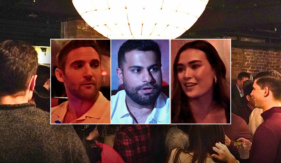 She lost a date over Trump; he swears Liberals won’t date him. The night politics crashed the party scene