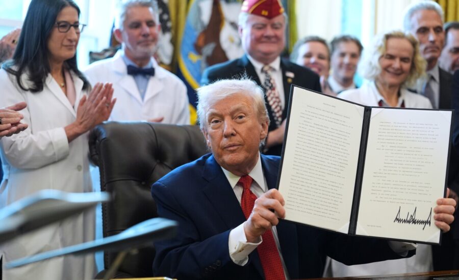 Trump signs order to reclassify marijuana as a less dangerous drug