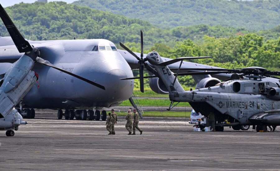 Trump claims attack on a dock in Venezuela; US strikes kill two in Pacific