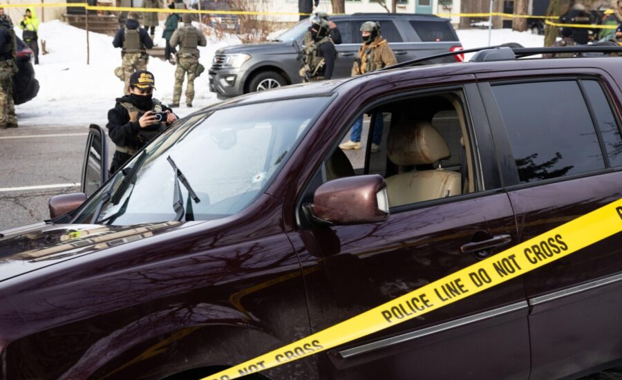 ICE STORM: AGENT KILLS AMERICAN