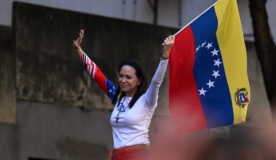 Trump plans to meet with Venezuela opposition leader Maria Corina Machado next week