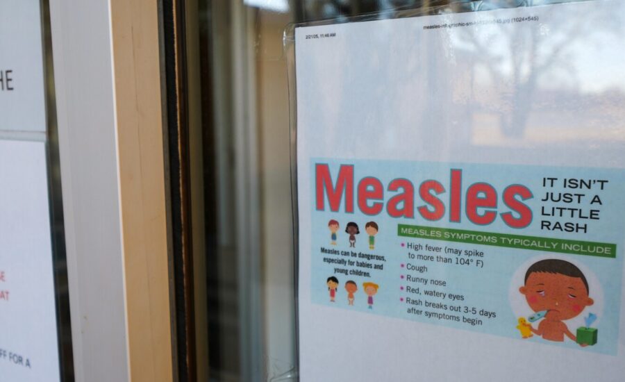 Wastewater testing helps public health officials detect measles early