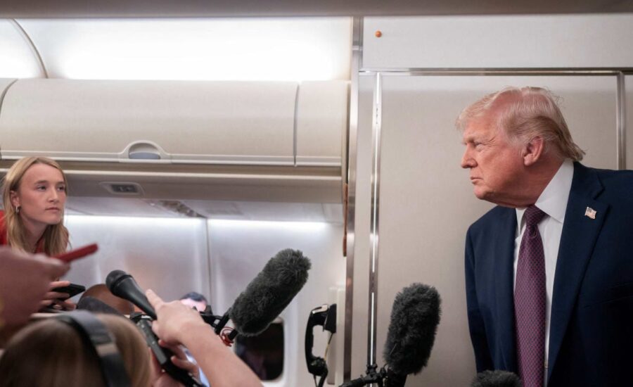 WATCH: Trump: Watching Iran closely, we have a massive armada heading in that direction