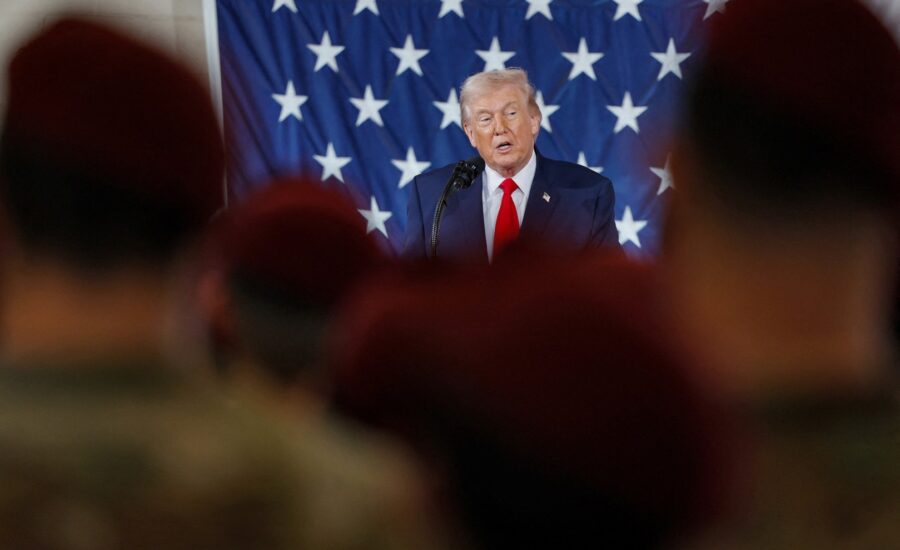 Trump orders second aircraft carrier to Middle East