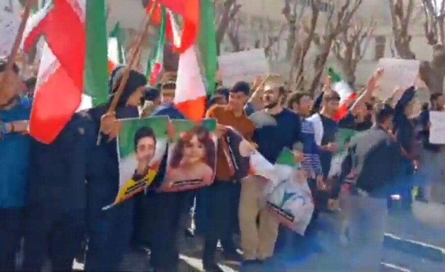 Iranian students clash with security forces during protests amid Trump warning