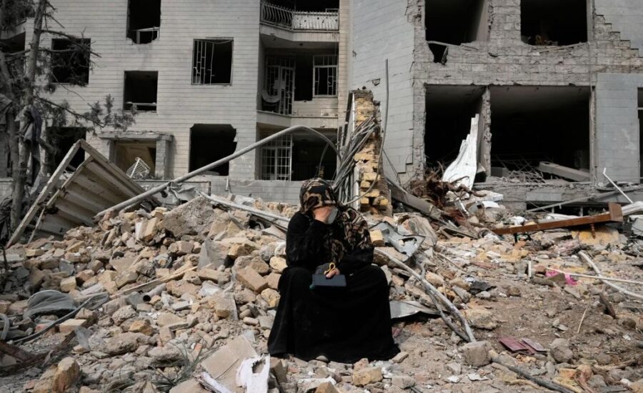 The Latest: US hits pro-government demonstration in Iran as war threatens global economy