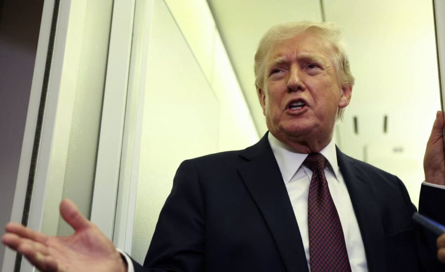 ‘If we stay longer, they’ll never rebuild’: Trump confirms US will stay in fight against Iran