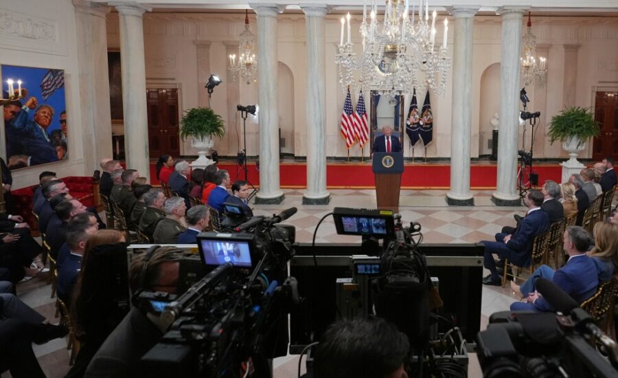 FACT FOCUS: False claims from Trump in address to the nation