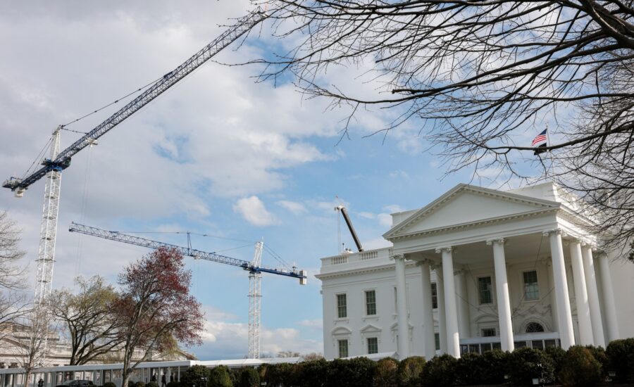 Trump files emergency motion to continue building White House ballroom
