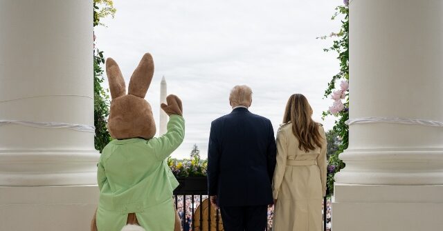 Watch Live: Donald and Melania Trump Host White House Easter Egg Roll