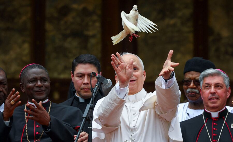 Pope follows Trump row by condemning ‘tyrants’ ravaging world with war