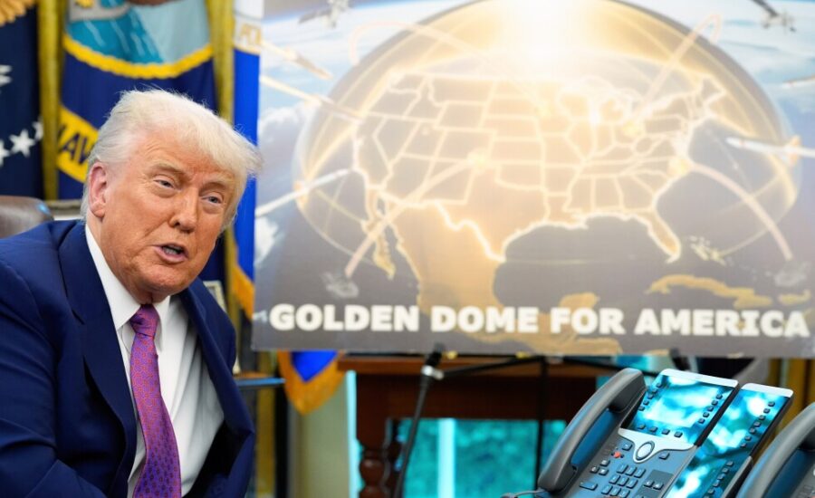 Trump’s proposed ‘Golden Dome’ estimated to cost $1.2T over 20 years