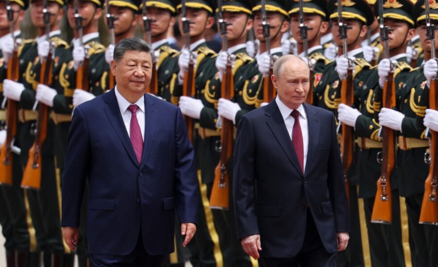 Xi and Putin meet in Beijing days after Trump’s visit