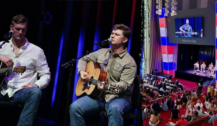 EXCLUSIVE: Veterans turn war stories into music at Trump Kennedy Center in powerful patriotic showcase