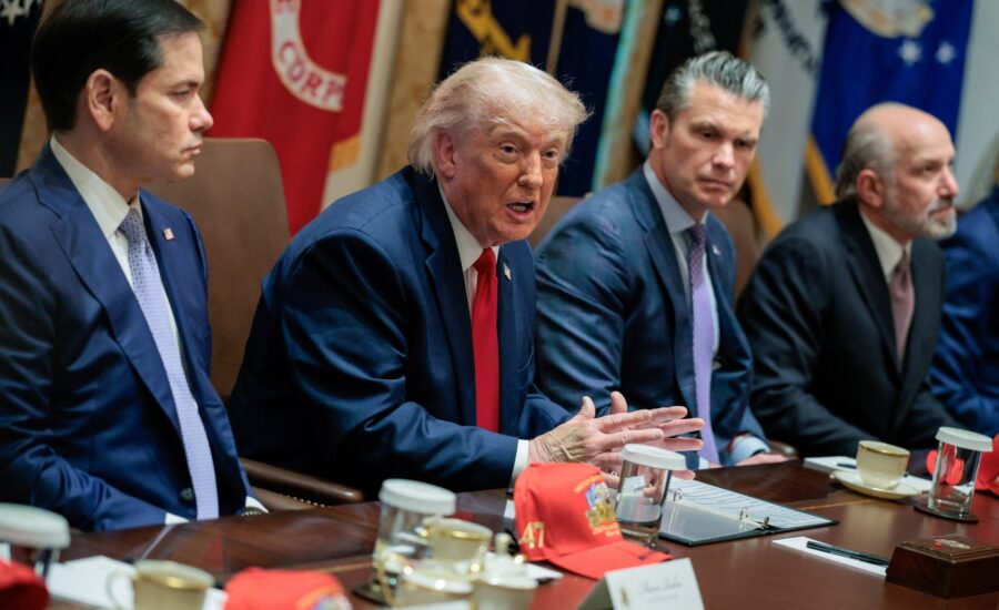 Trump says no one will control Strait of Hormuz
