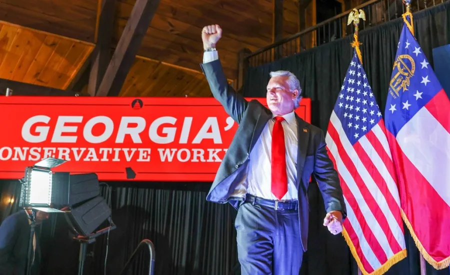 Mike Collins wins Georgia GOP Senate primary runoff to face Ossoff