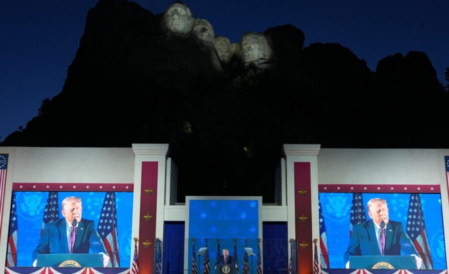 ‘Communist menace in our land’: Trump’s July 4 rallying cry to America