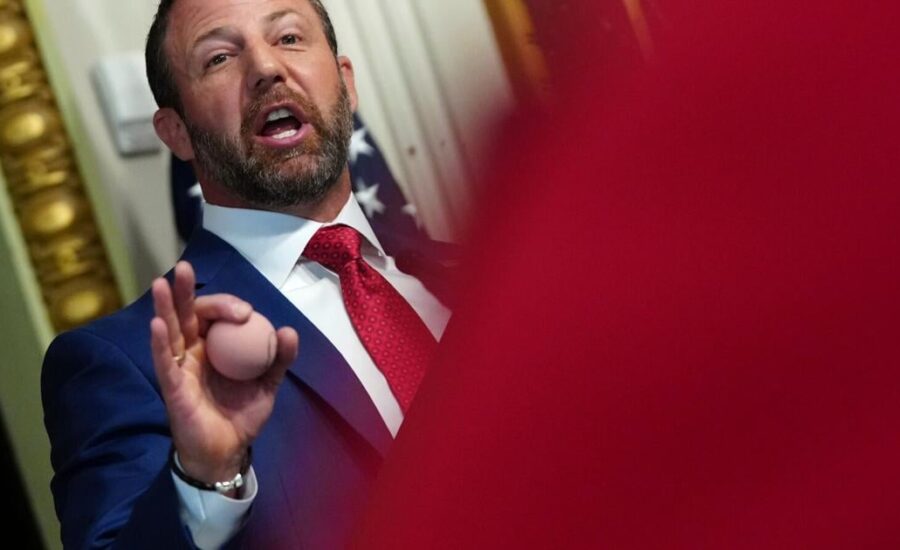 Mullin pushes states to comply with election demands, echoing Trump’s claims about midterm risks