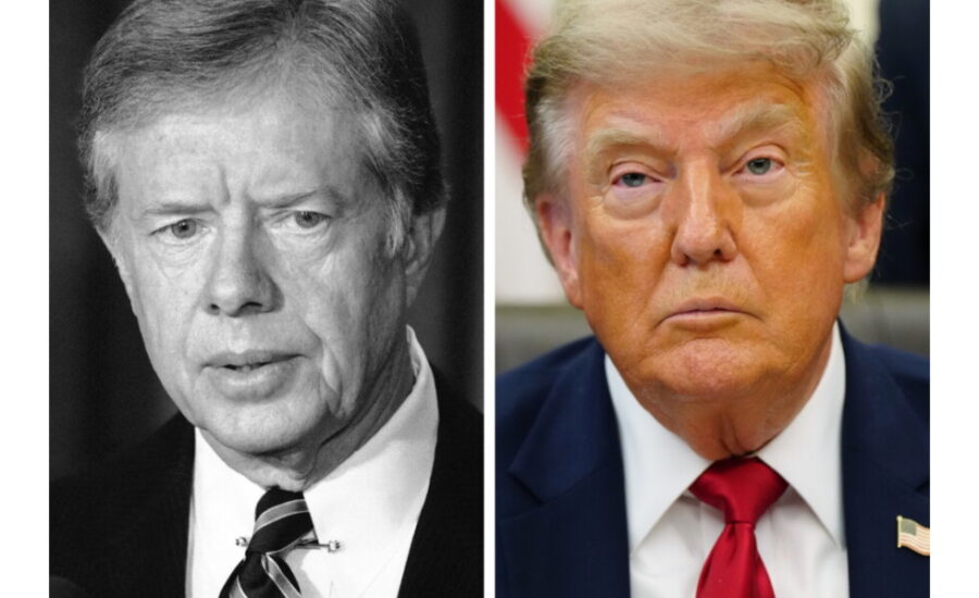 Trump shifts his tone on Jimmy Carter…